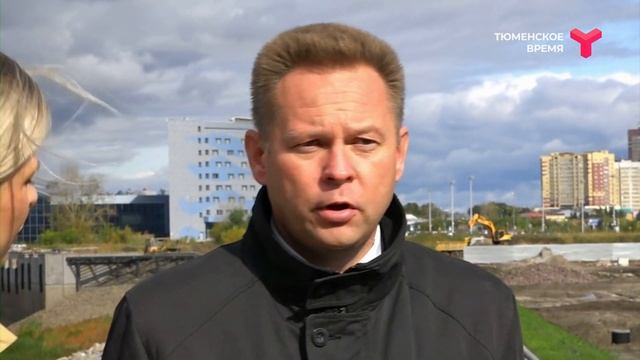 В Тюмени завершается благоустройство Заречного парка
