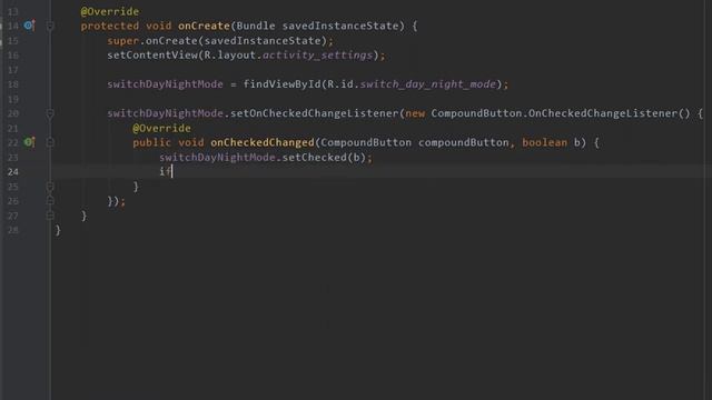 #6 Night mode & Clear cache | How to make a game of fifteen in android java from scratch