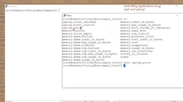 Linux cgroup to control application memory | Linux resource accounting | Linux prioritization