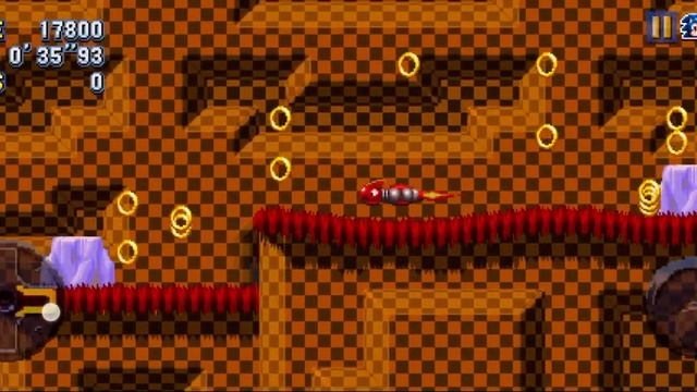 прохождение hill zone в Соник мания плюс мод на exetior