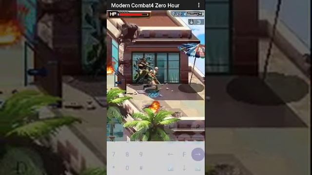 Modern combat 4 zero hour (j2me) java game