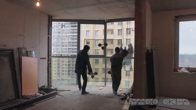 Замена холодного остекления на теплое. Татпроф.