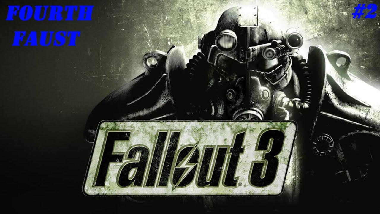 Прохождение Fallout 3#2-Взрывы,перестрелки,экшон.