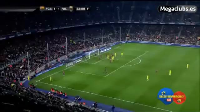FC Barcelona vs Villarreal 3-1 [13-11-10] La Liga BBVA 2010 Jornada 11.flv