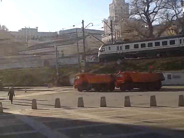 Электропоезд ЭП2 Д на Московский ЖД
