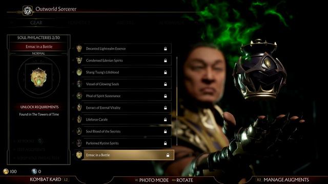 Mortal Kombat 11: All Shang Tsung Gear, Intros, and Outros - E3 2019
