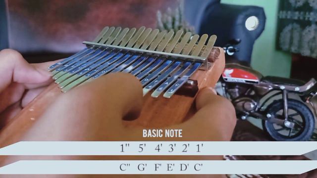 To The Bone - Pamungkas Kalimba Tutorial With TABS (Daffa Kalimba Music)