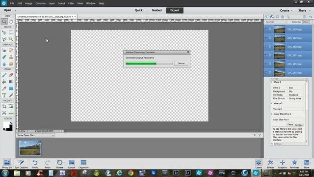 Creating Panoramas with Photoshop Elements 12