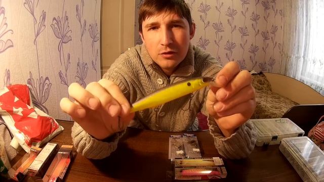 Распаковка бомба воблеров