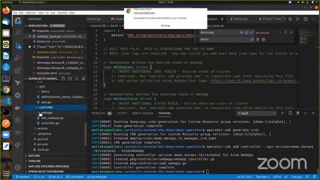 Webinar - Extending Kubernetes.  #devopsLK  #devops  #kubernetes #devopswebinar