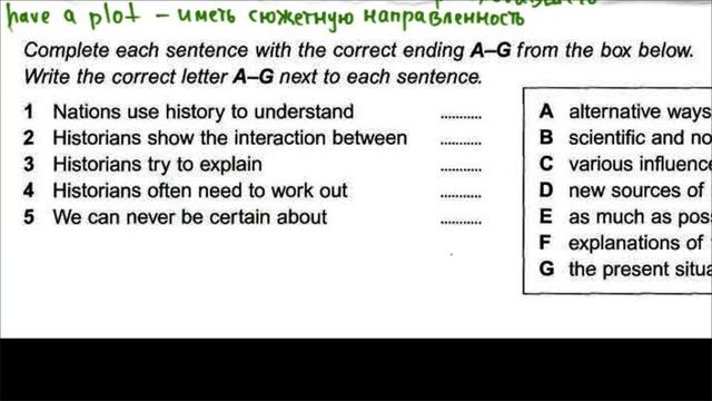 IELTS Intermediate | SB | Unit 5 | текст Why Study History -2