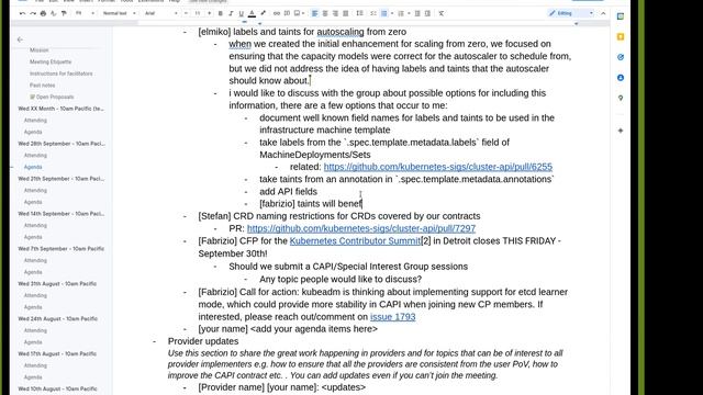 SIG Cluster Lifecycle - Cluster API Office Hours - 20220928