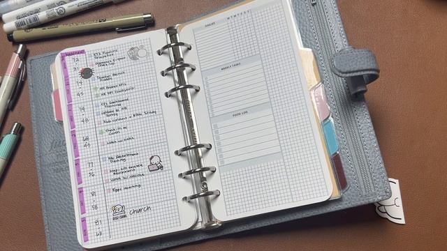Plan With Me: October Week 5  Filofax Personal Planner  2023 Filofax Planner