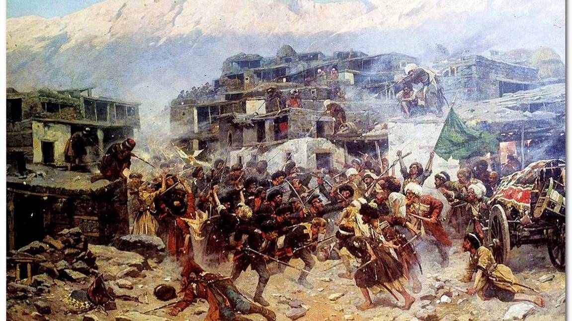 Собачья оборона крепости в Гаграх в ходе крымской войны