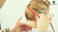 Боб с градацией Graduated bob. parikmaxer tv парикмахер тв