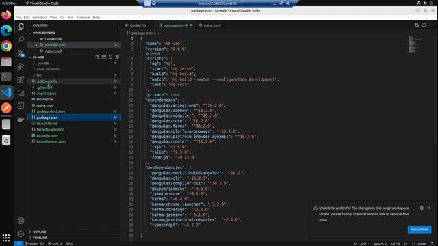 Angular on Kubernetes with Microk8s