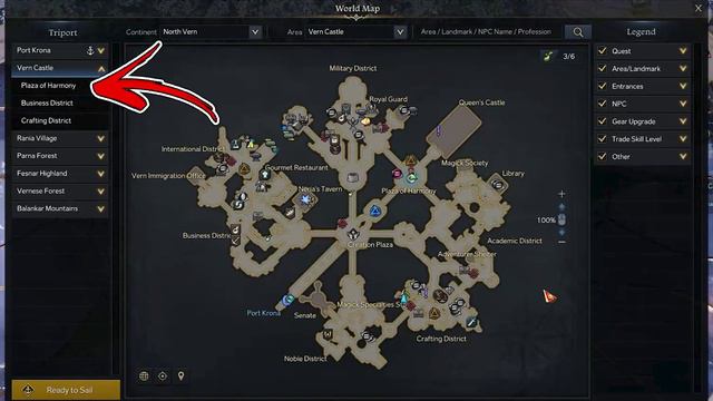 All 6 Vern Castle Mokoko Seeds Location in Lost Ark | North Vern Map Locations Guide