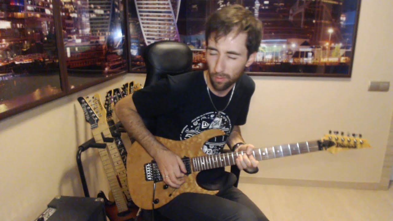 Kirill Safonov - Rock Guitar Improvisation (Ibanez USA Custom)