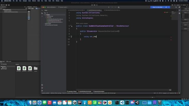 How to send Native Notifications on Android and iOS in Unity