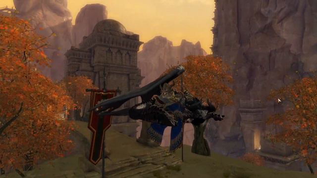 Guild Wars 2 - Skyscale chair derp