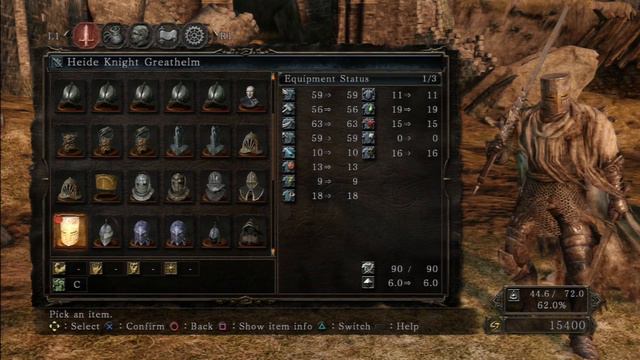 Dark Souls 2 Showcase! Heide Knight Armor!