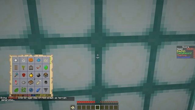 MINECRAFT BINGO With Friends! - First Timer! (Minigame Video)