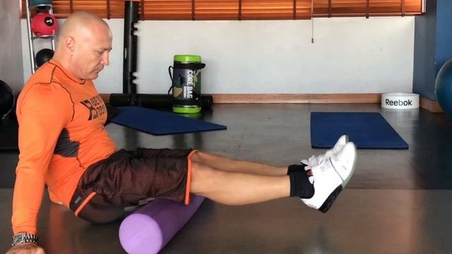Stress removal from the legs after training