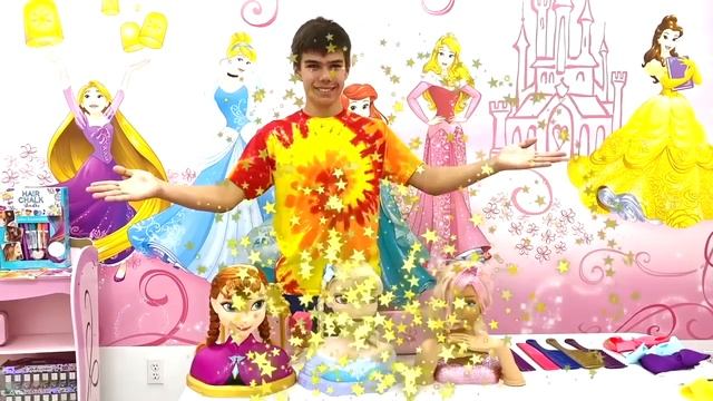 Настя и история про цветные волосы