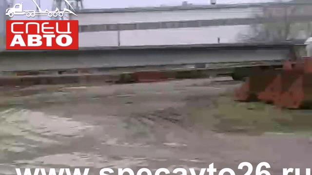 Перевозка мостовых балок длиной 28 метров