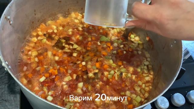 Салат «АНКЛ БЕНС» на зиму без стерилизации