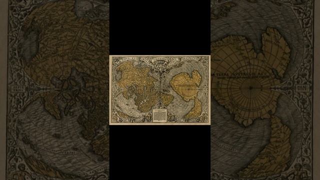 карта Оронтеуса 1531год