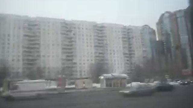 Autobusy w Moskwie linia 190. Materiał archiwalny z 2011 r.  Москва автобус 190. Видео 2011 г.