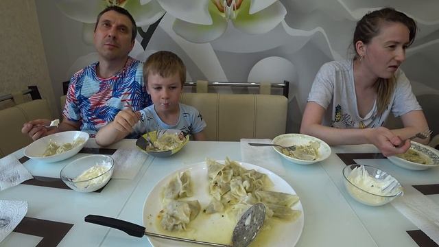 МУКБАНГ КОРЕЙСКИЕ ВАРЕНИКИ ДАМПЛИНГИ  MUKBANG KOREAN DUMPLINGS мукбанг mukbang