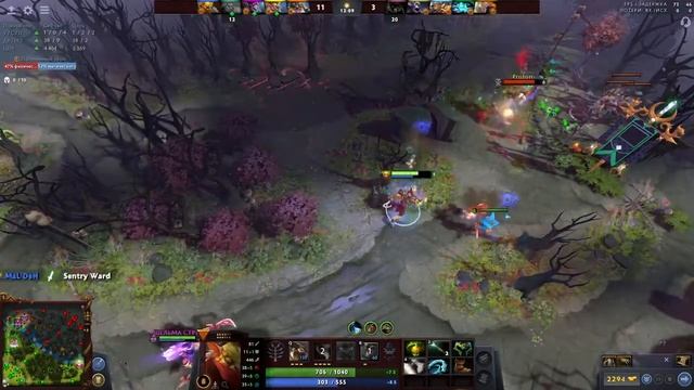 АГАНИМ ШАРД ПЕРЕВЕРНУЛ ИГРУ  ТРОЙКА БАУНТИ ХАНТЕР  Bounty Hunter Dota 2.