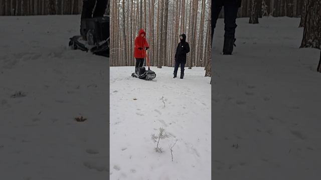 #мотосноуборд