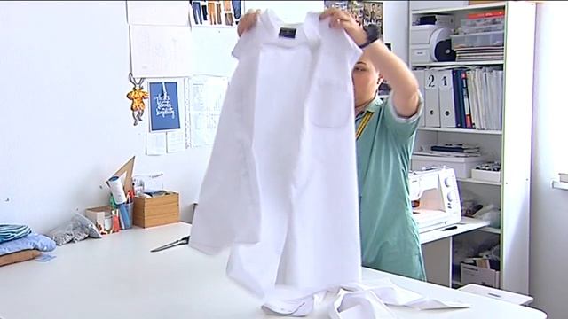 Переделка платья из рубашки
