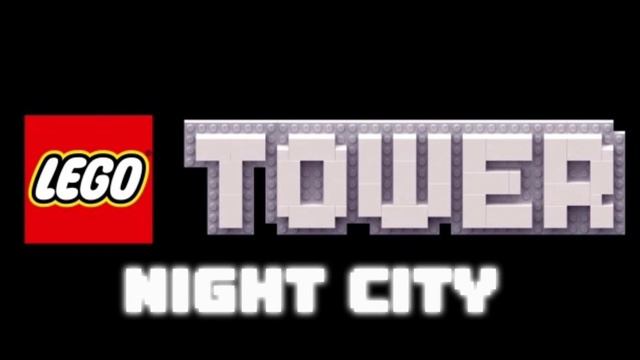 lego tower night city (music)