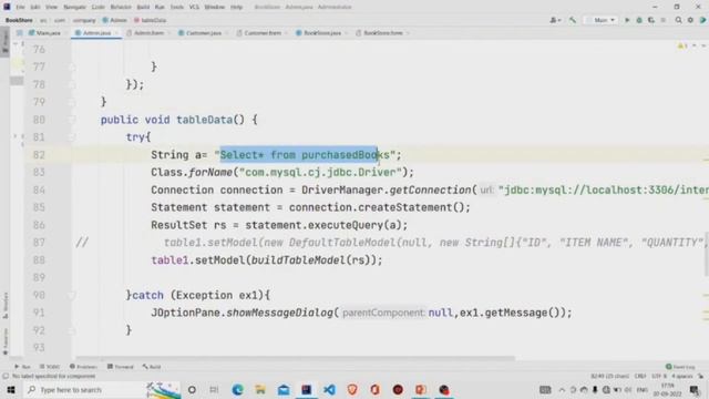 Bookstore Management System in Java | Java Projects