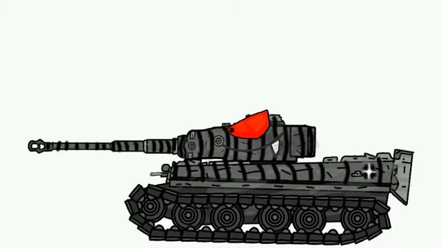 Доделанный танк-тигр (сладкое на сон )
