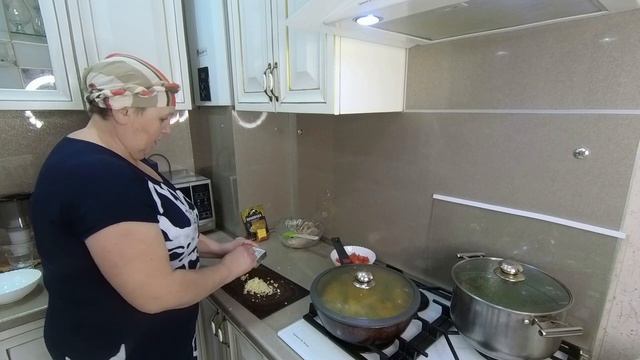 Вкусный суп лапша и тушёная спаржа/Жизнь после переезда/Переезд с Урала в Краснодарский край