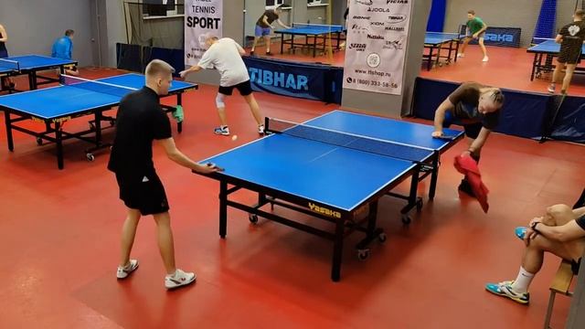 IIф. Алексеев В. 274 - Куликов В. 336 турнир по настольному теннису 19.11 СПб TTSPORT