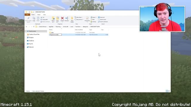 How to Make a Function in Minecraft! (Tutorial)