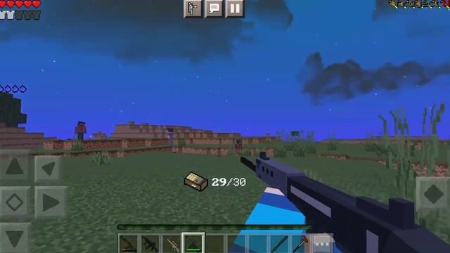 GUN MODS 3D - Project Walker Addon v7.2 [Zombie Apocalypse] in Minecraft-PE