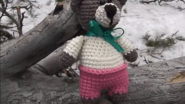 вязаные #мишки.knitted #bears .№2