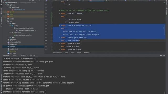Github Action If-else Statement