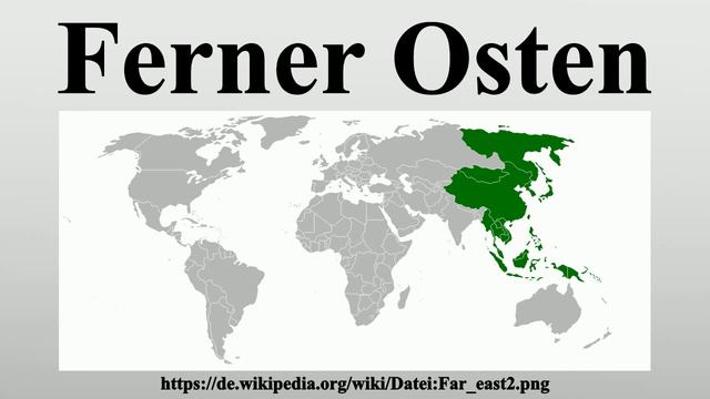 Ferner Osten