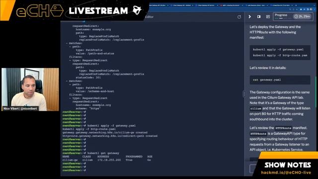 eCHO Episode 110: More fun with the Cilium Gateway API