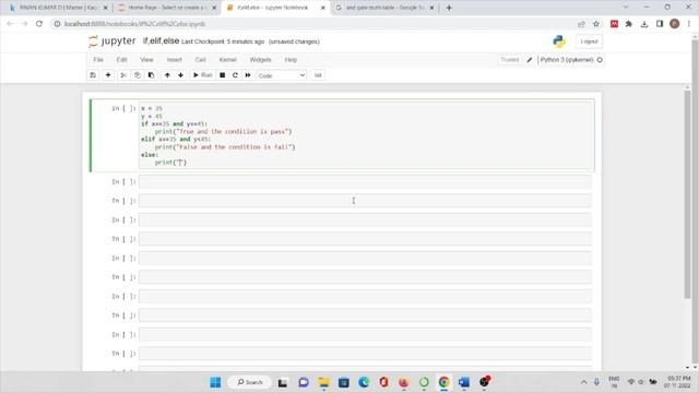 ifelifelse  python program  python playlist