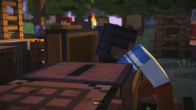 Minecraft Story Mode -  Первый Смотр !