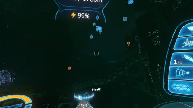 Subnautica. Disease Research Facility Entrance, East of Sea Dragon Skeleton.